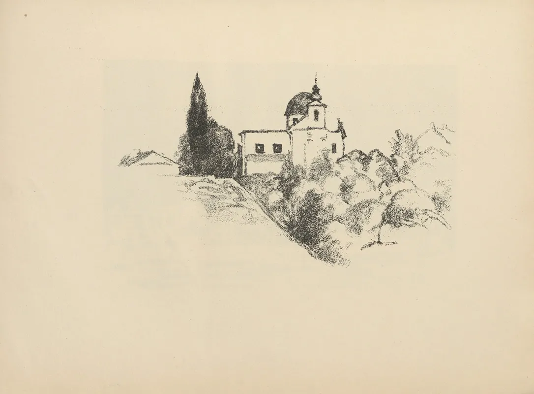Nonnenkloster In Grodno by Hermann Struck - Canvas Print