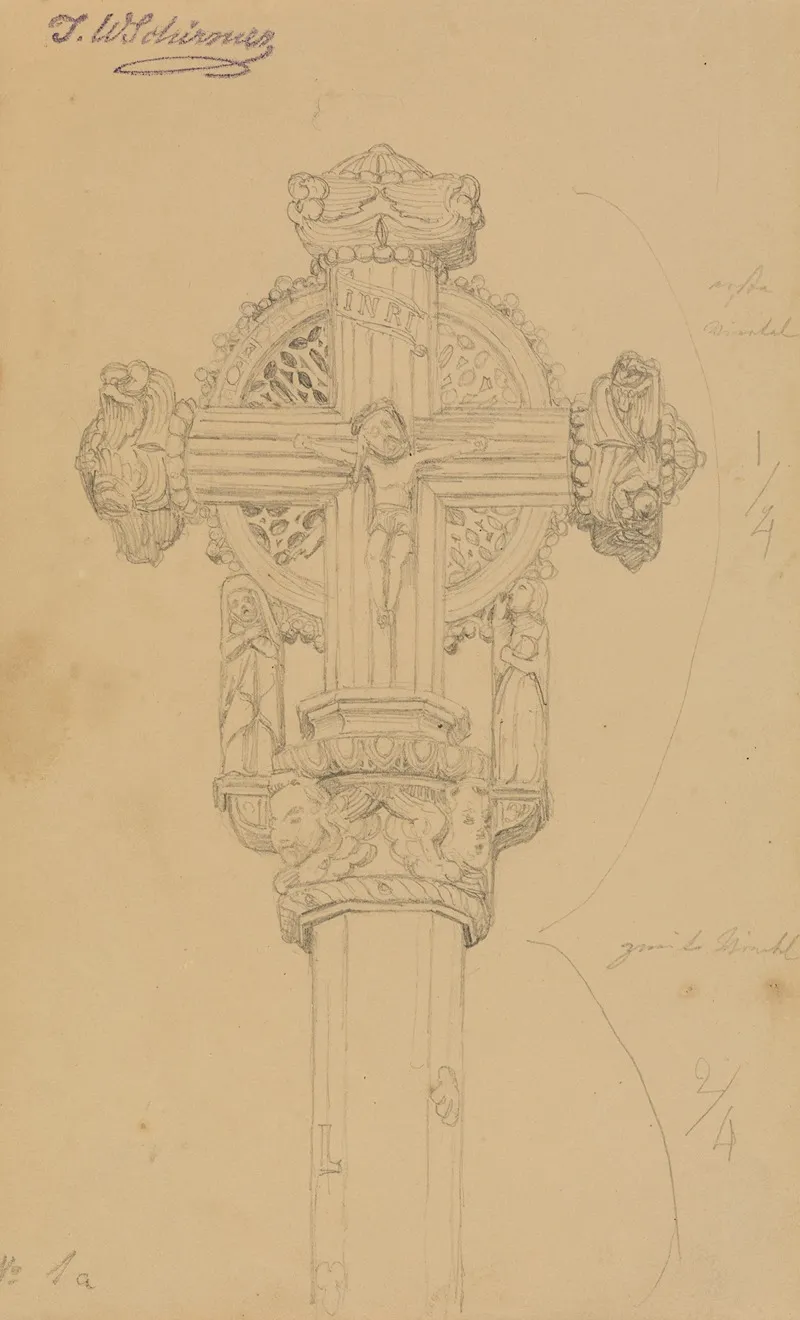 Normannisches Hochkreuz Fol 1 A
