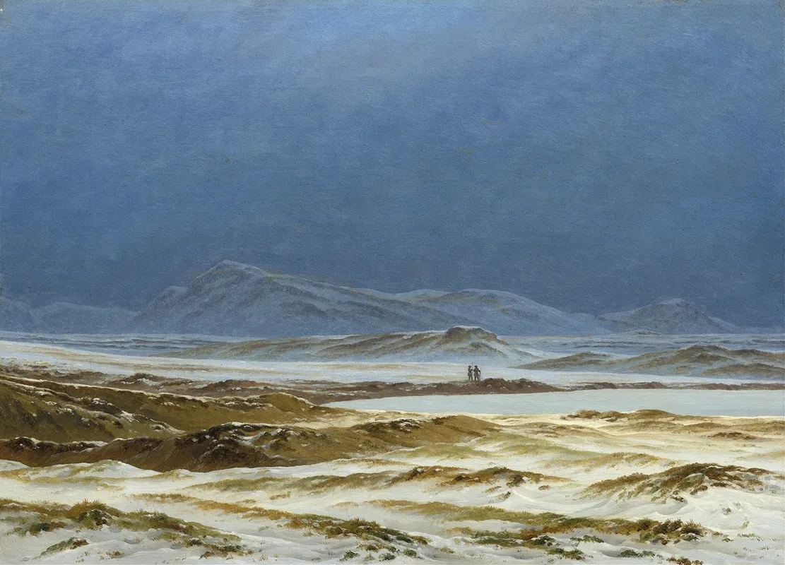 Northern Landscapespring by Caspar David Friedrich - Canvas Print