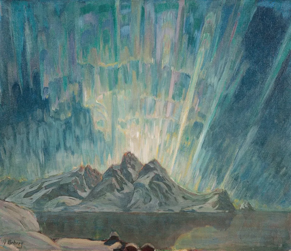 Northern Lights Study From North Norway 2