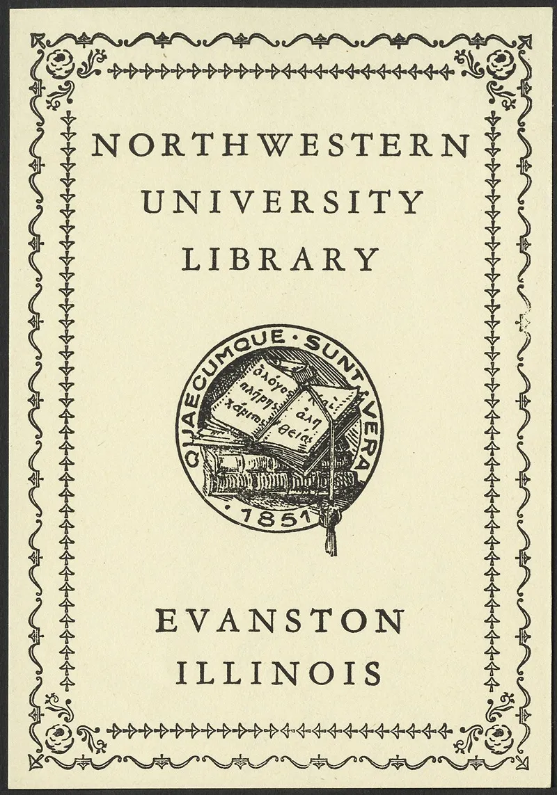 Northwestern University Evanston Ill Library