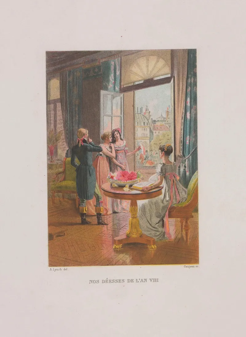 Nos Deesses De Lan Viii by Albert Lynch - Canvas Print