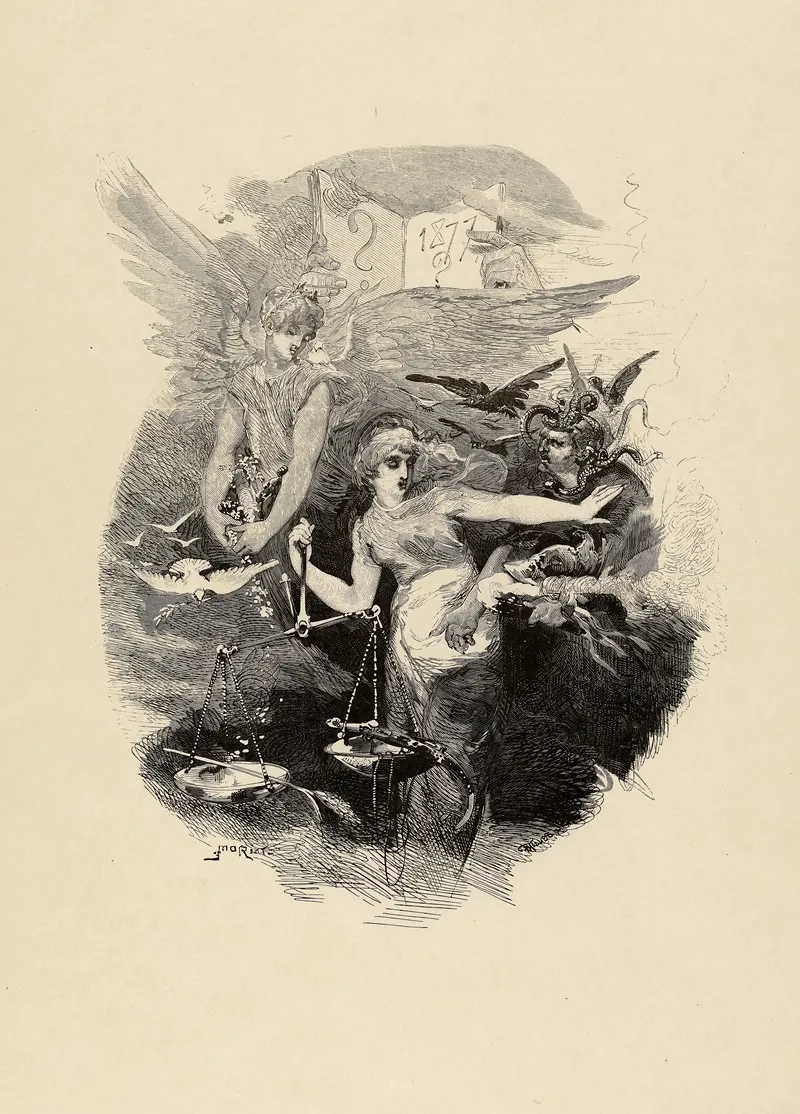 Nos Souhaits 2 by Edmond Morin - Canvas Print