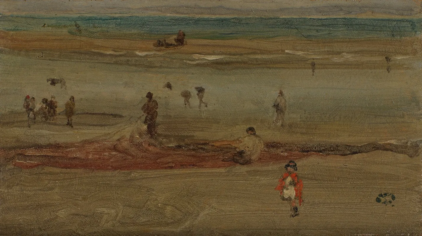 Note In Red And Violet Nets