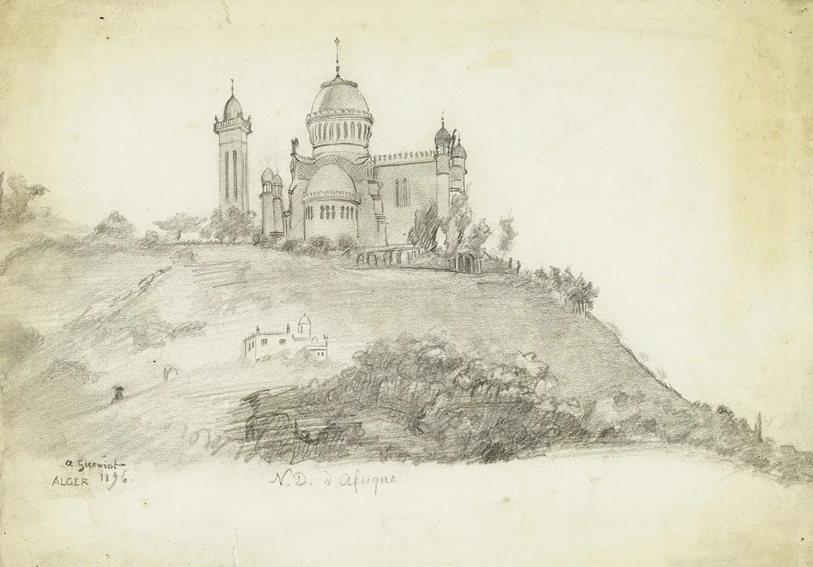 Notre Dame Dafrique A Alger