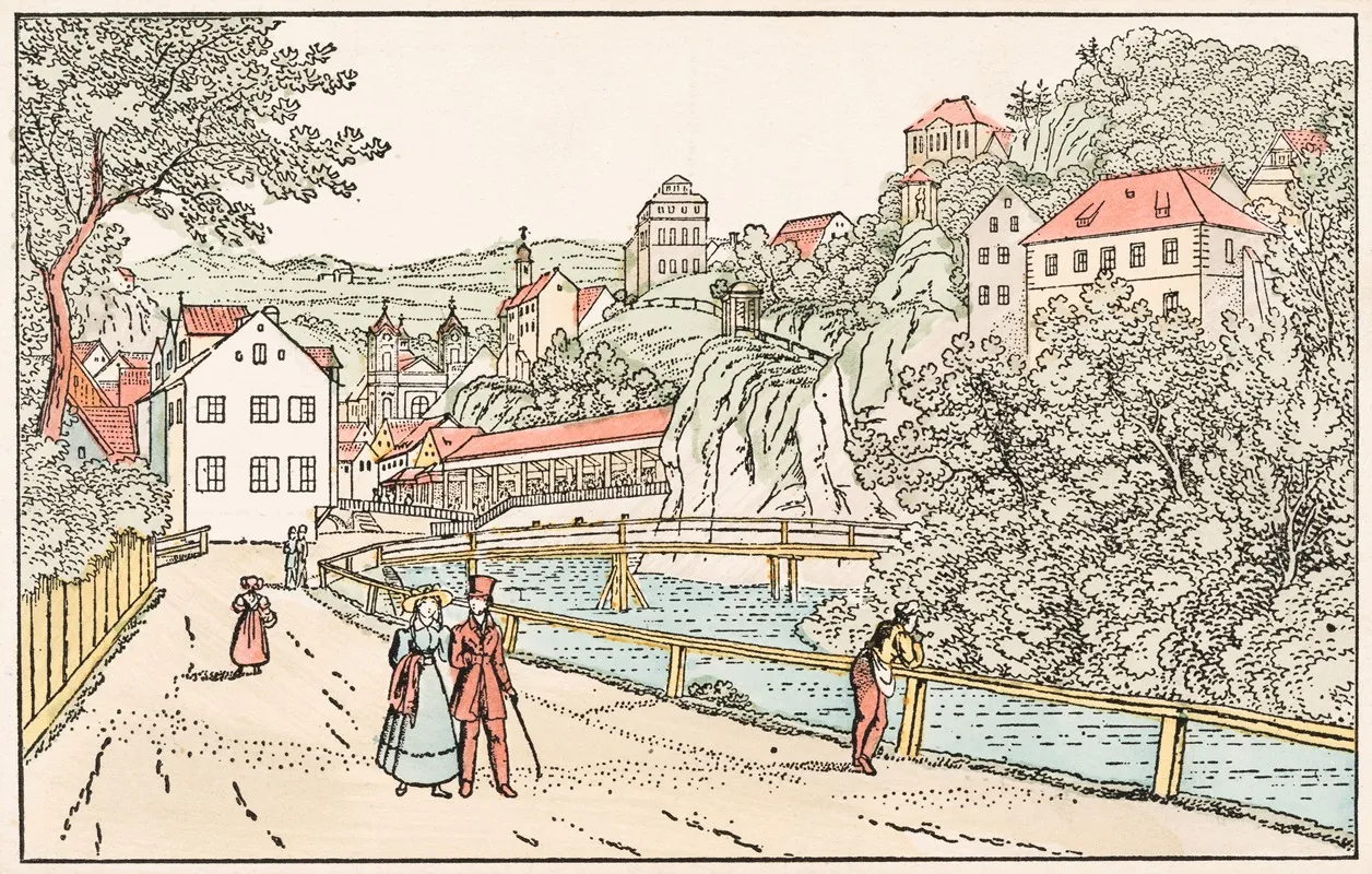 Nr 201 Alt Karlsbad Das Muhlbad