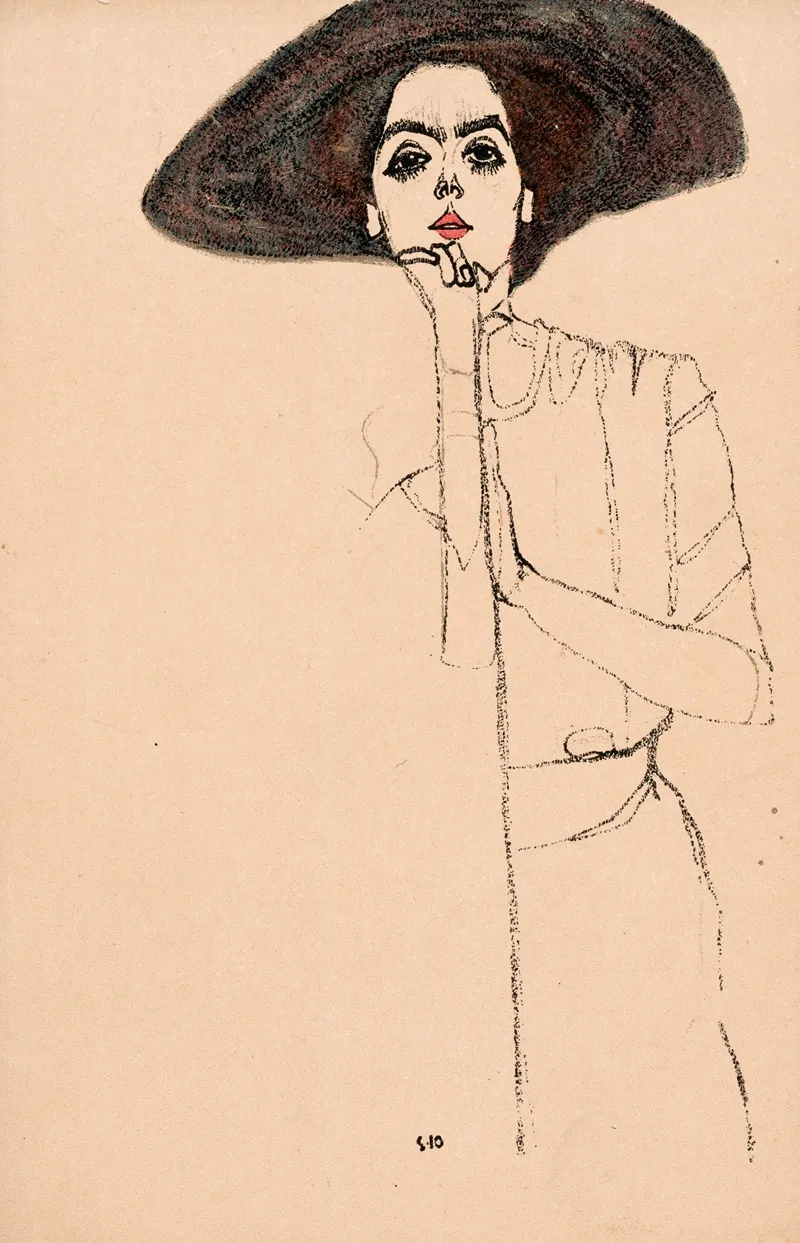 Nr 290 Damenportrat