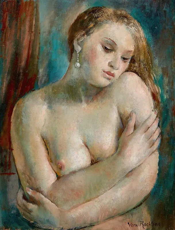 Nu A La Boucle Doreille