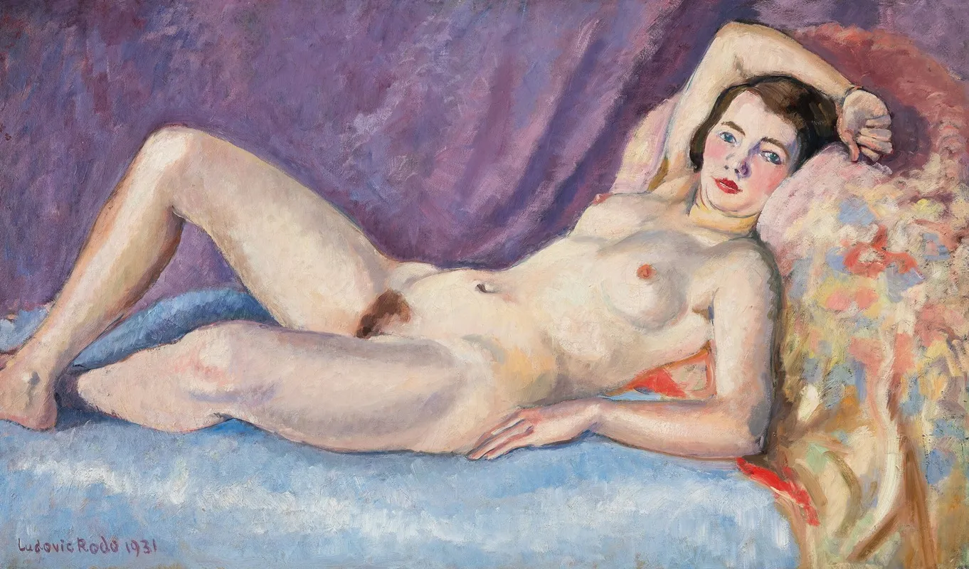 Nu A Loreiller Multicolore