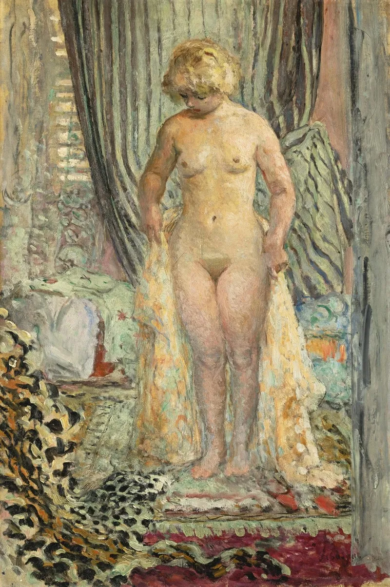Nu Debout 2 by Henri Lebasque - Canvas Print