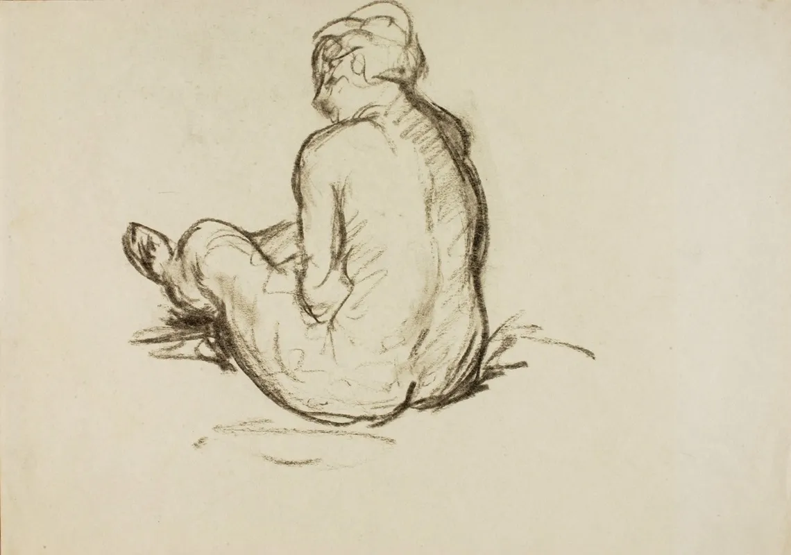 Nude 45 by Alfred Henry Maurer - Canvas Print