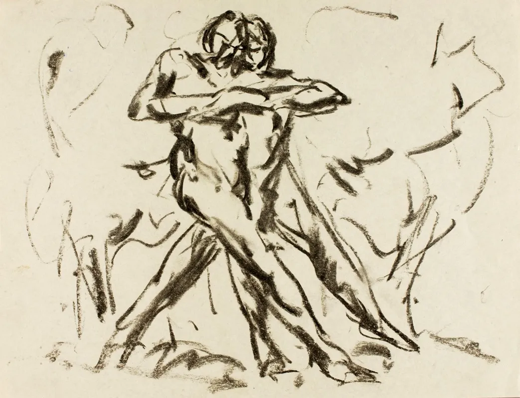 Nude Dancers 2 by Alfred Henry Maurer - Canvas Print