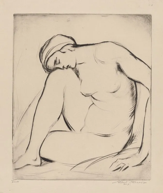 Nude Resting