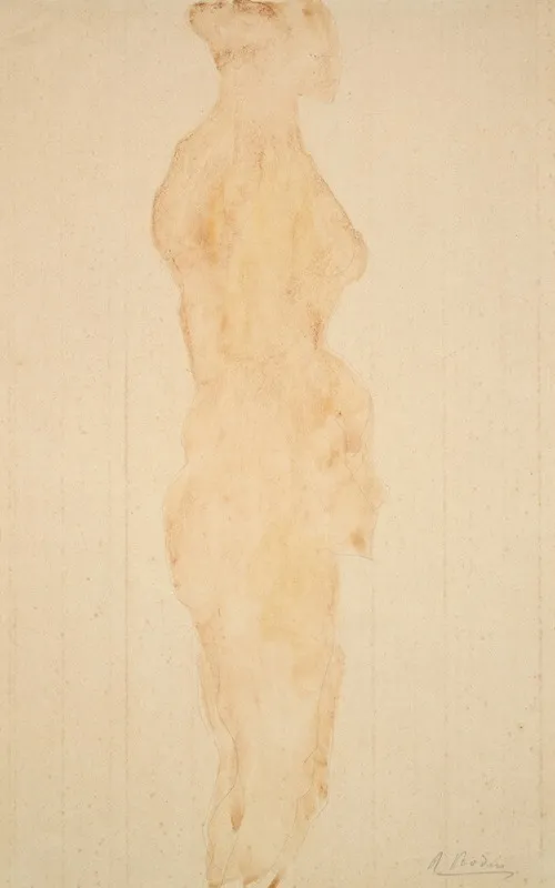 Nude Standing Side View