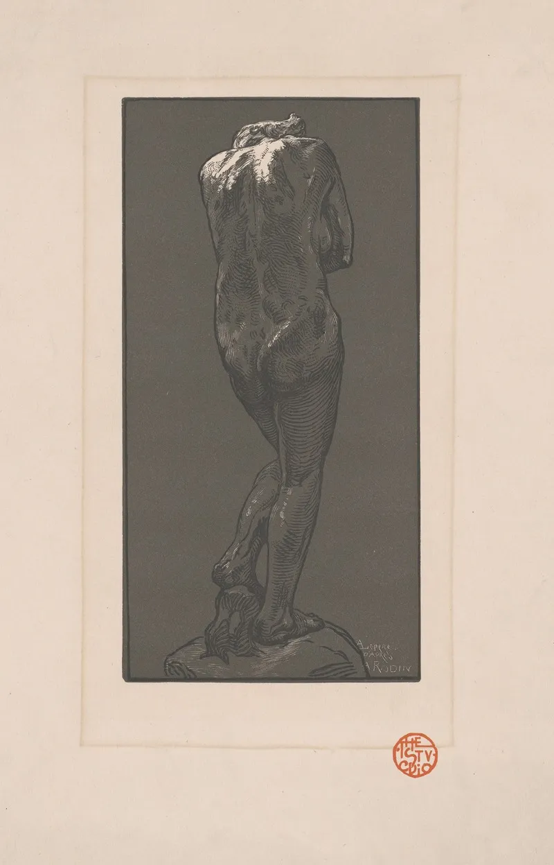 Nude Statue Seen From Behind