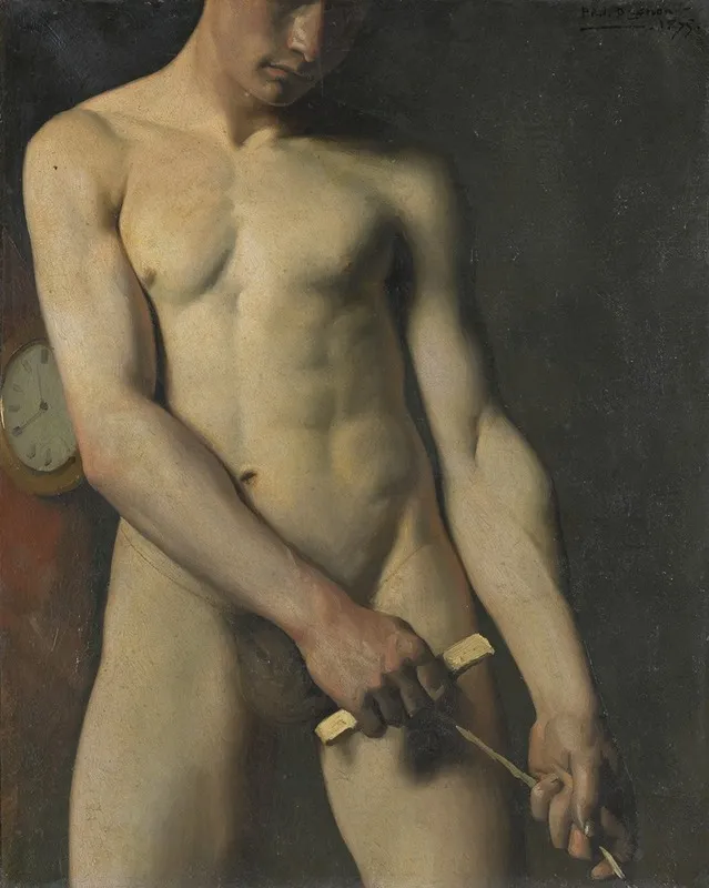 Nude Study Of A Man