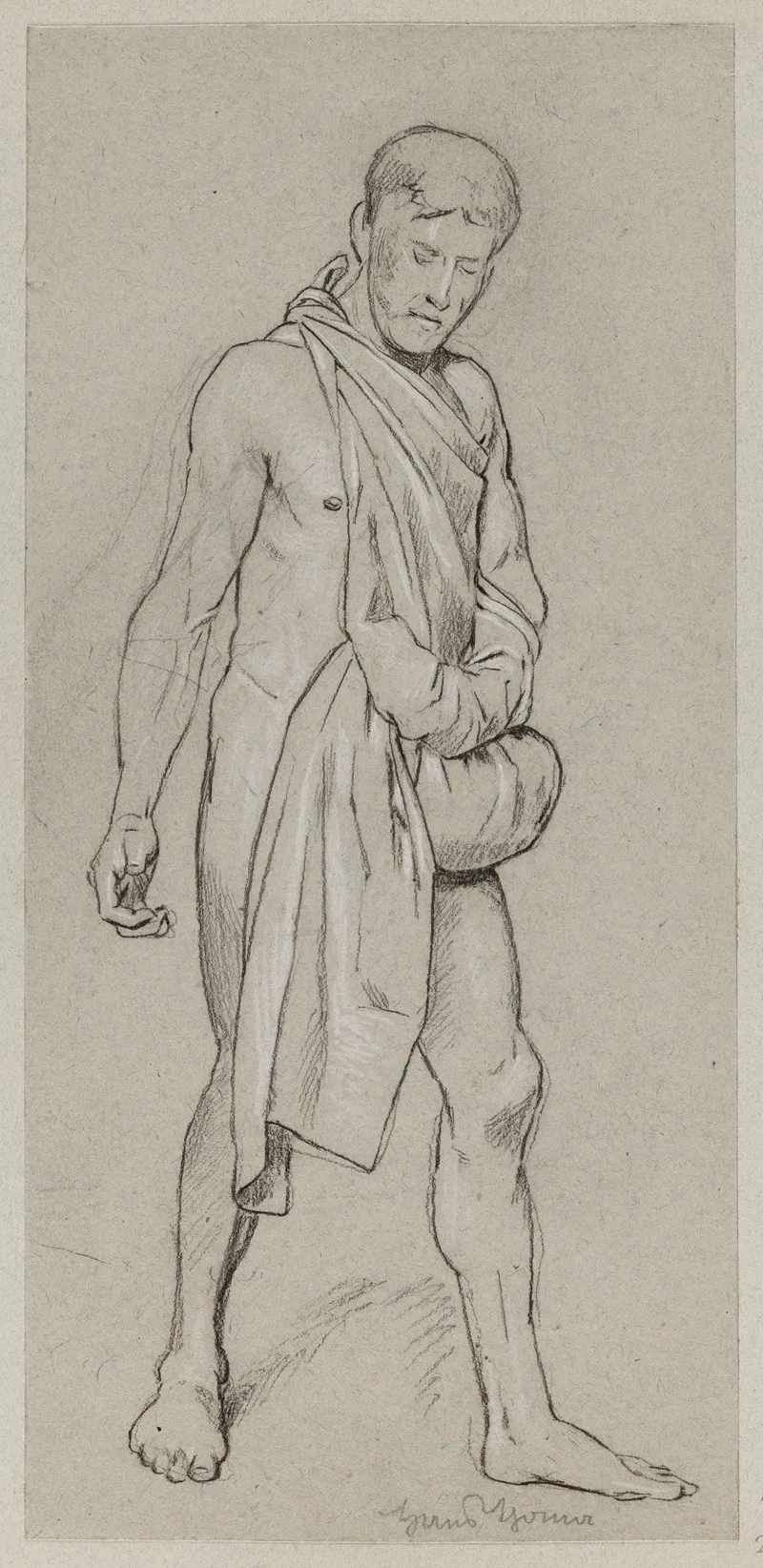 Nude Study Of A Sower