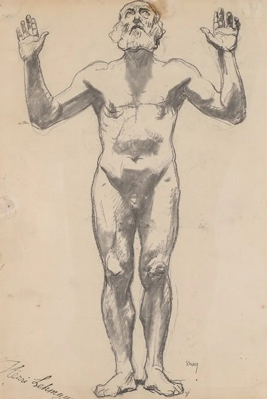 Nude Study Of An Old Man