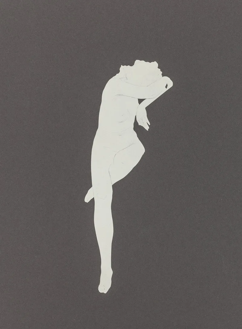 Nude Woman Resting Preliminary Study