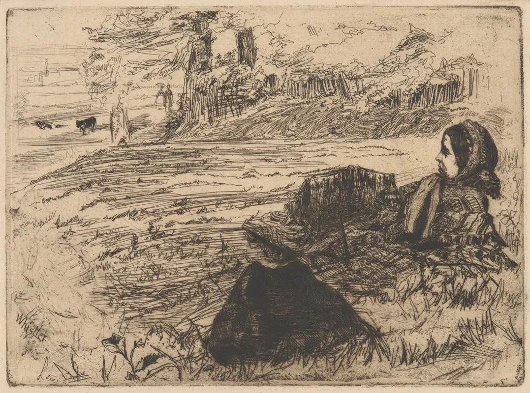 Nursemaid And Child