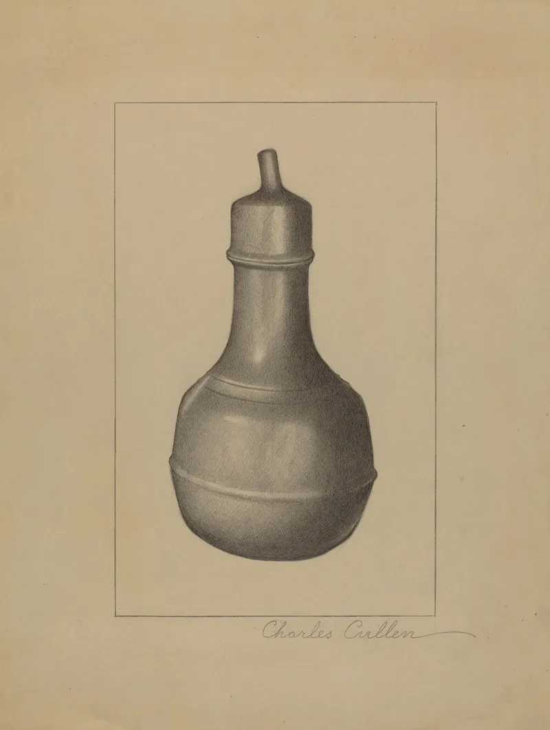 Nursing Bottle by Charles Cullen - Canvas Print