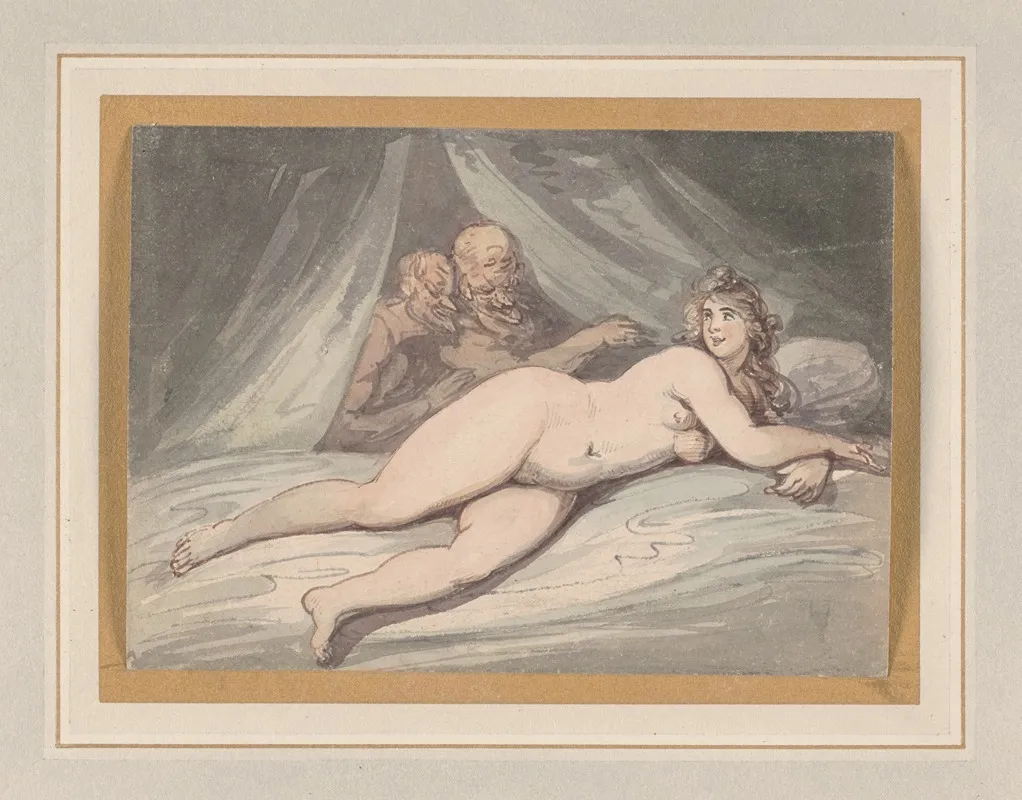 Nymph And Satyrs