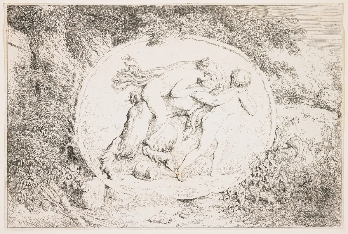 Nymph Astride A Satyr 2