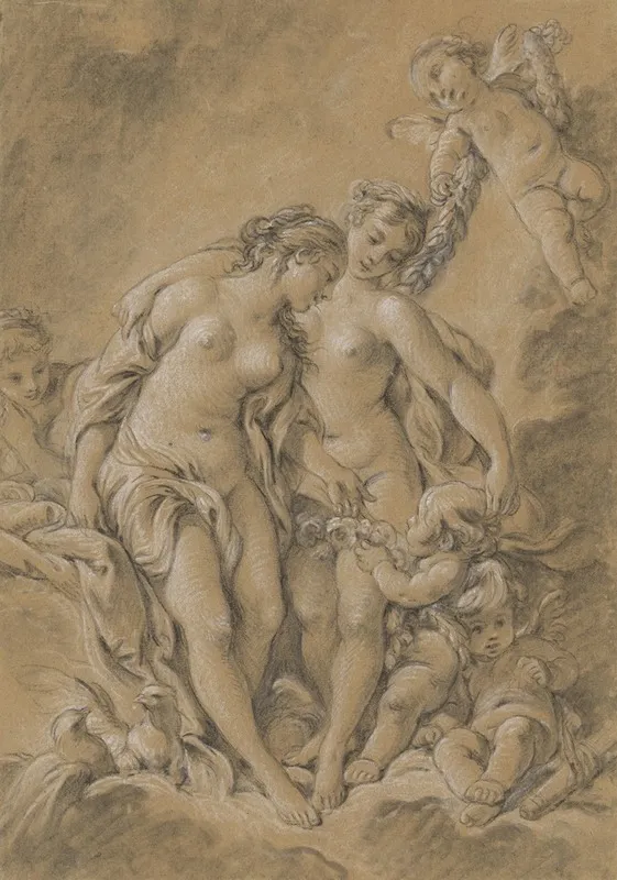 Nymphs And Cupids
