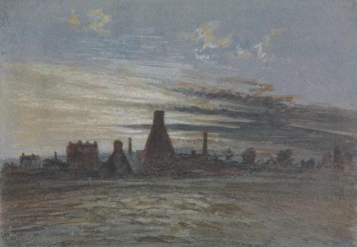 Oast House At Dusk