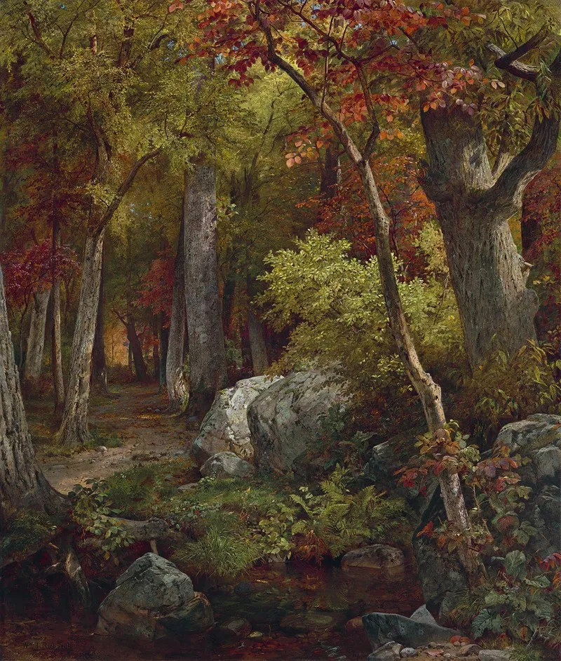 October 3 by William Trost Richards - Canvas Print