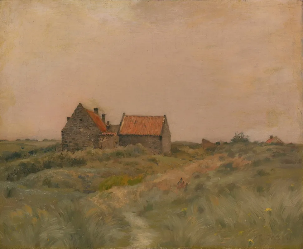 October Day by Jean Charles Cazin - Canvas Print