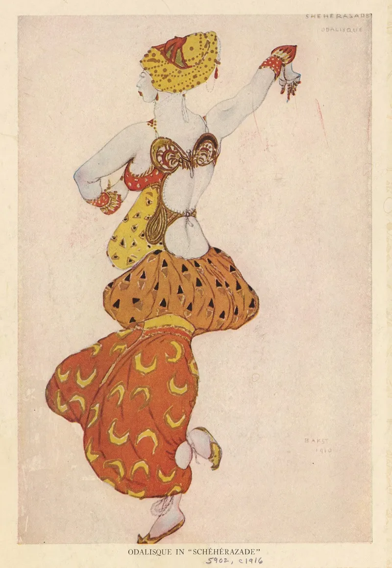 Odalisque In Scheherazade