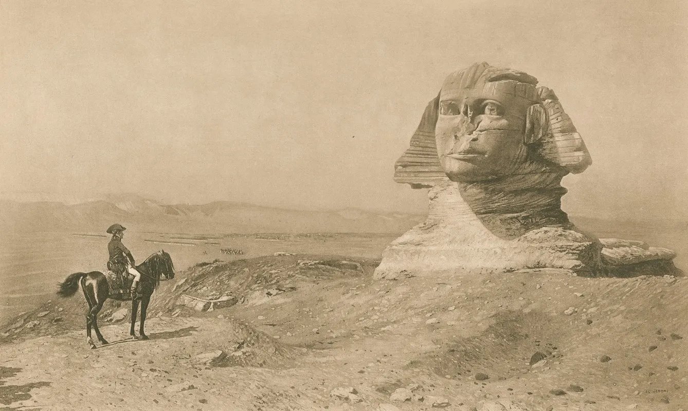 Oedipus by Jean-Léon Gérôme - Canvas Print