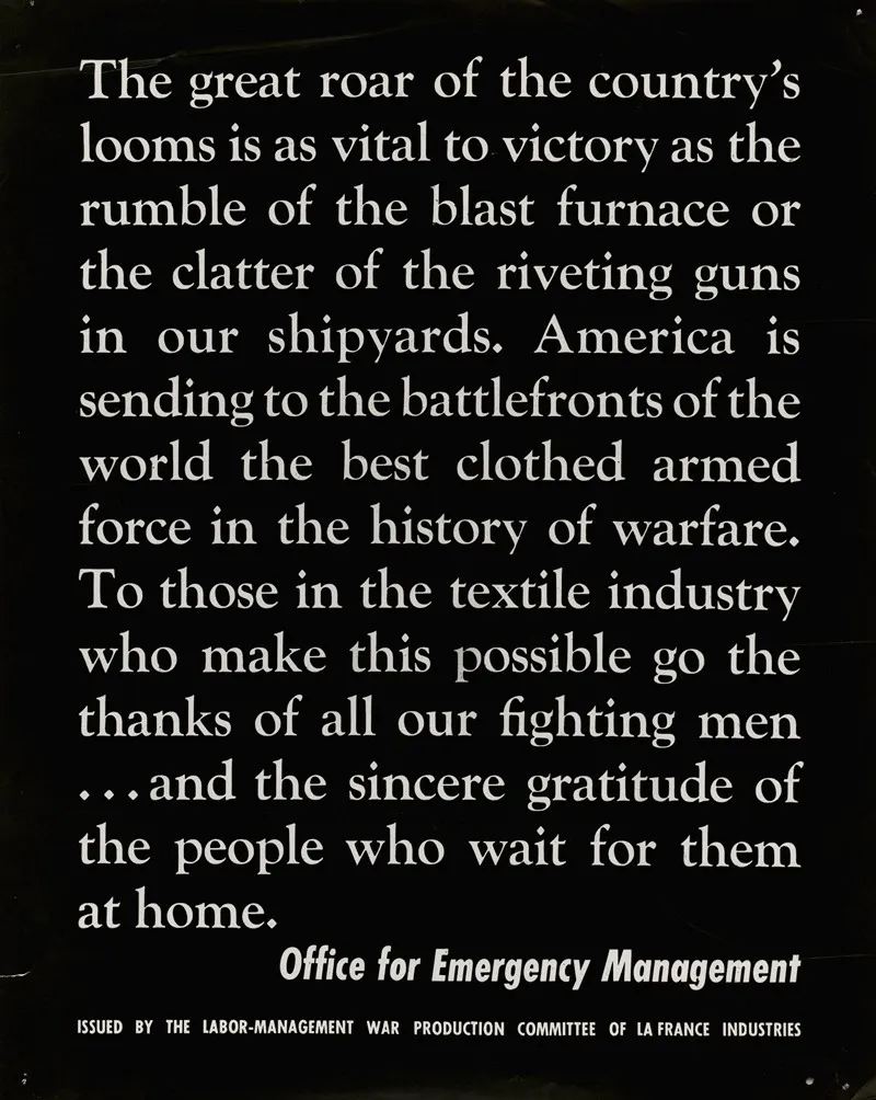 Office For Emergency Management Poster