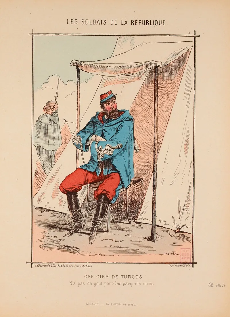 Officier De Turcos