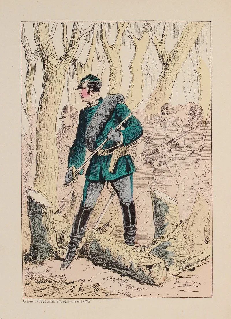 Officier Du Corps Des Forestiers