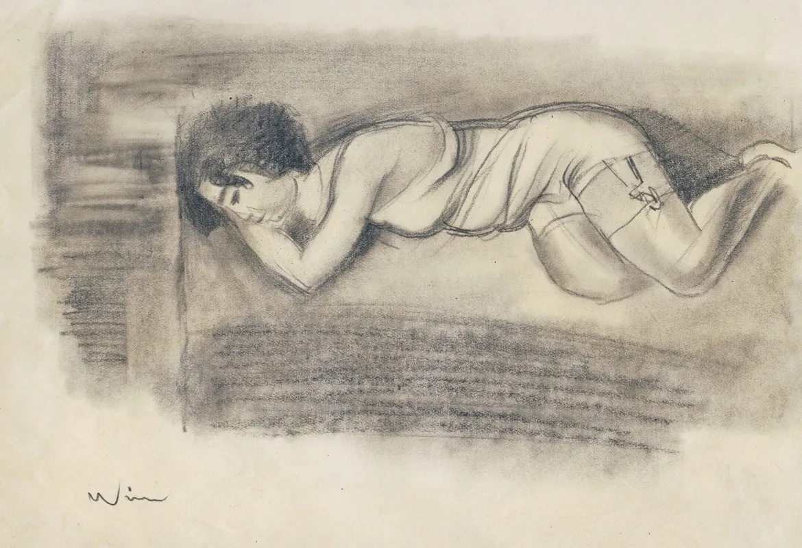 Ohne Titel 15 by Karl Wiener - Canvas Print