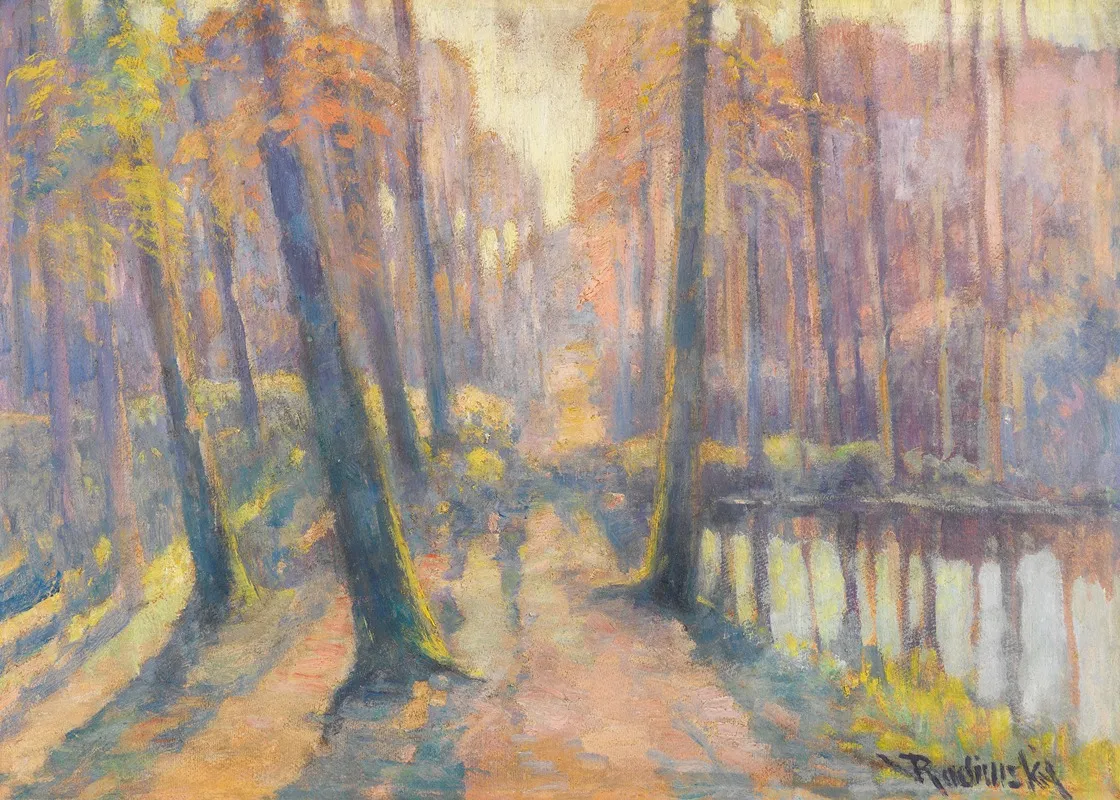 Ohne Titel 34 by Václav Radimsky - Canvas Print