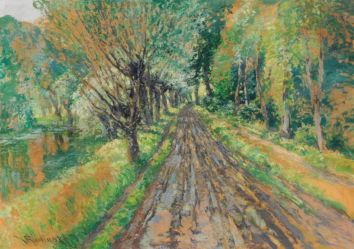 Ohne Titel 35 by Václav Radimsky - Canvas Print
