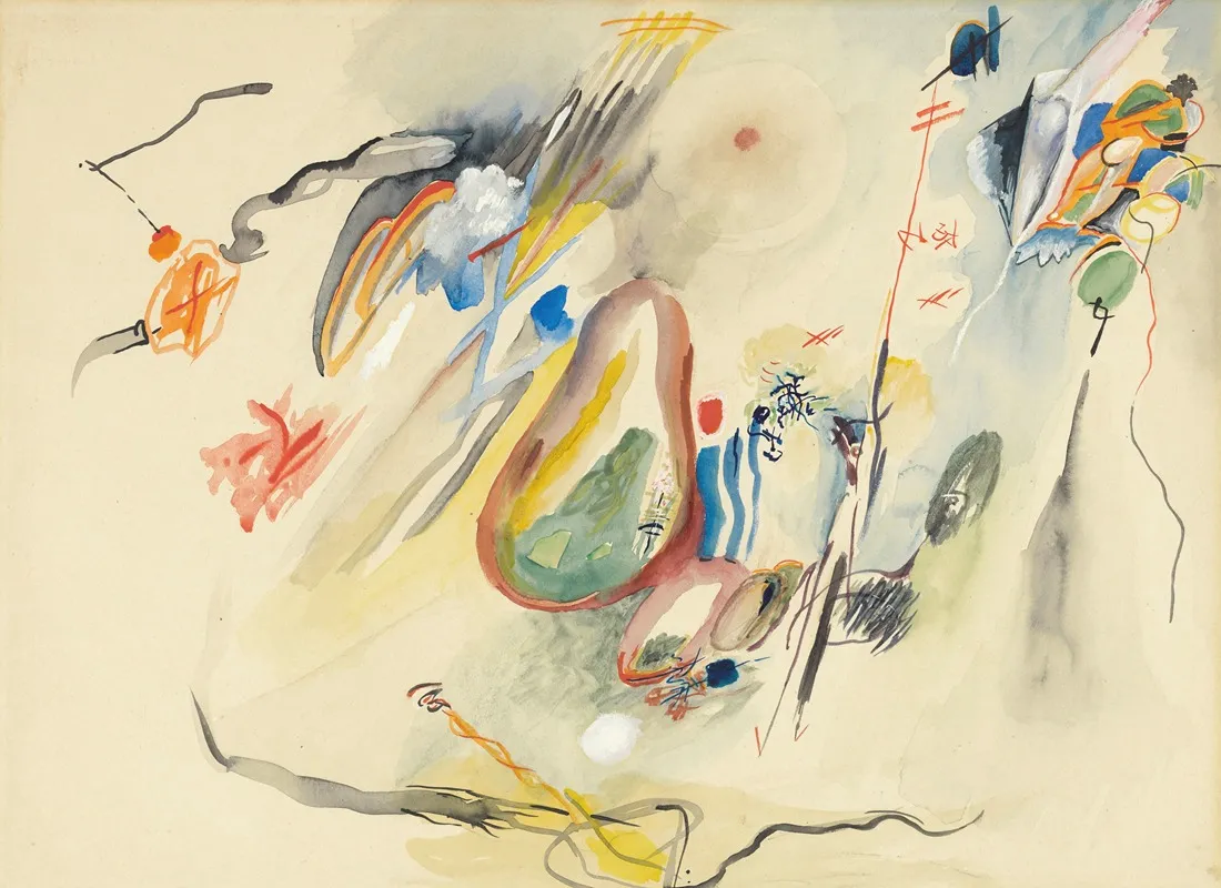 Ohne Titel 45 by Rudolf Bauer - Canvas Print