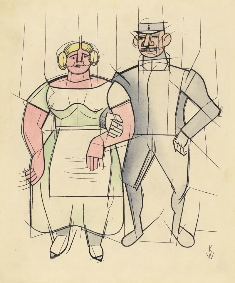 Ohne Titel Frau Und Mann 2