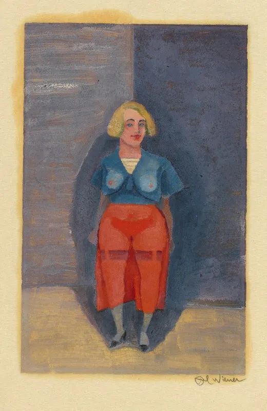 Ohne Titel Frauenfigur 6
