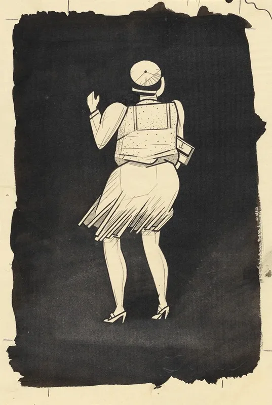 Ohne Titel Frauenfigur 7
