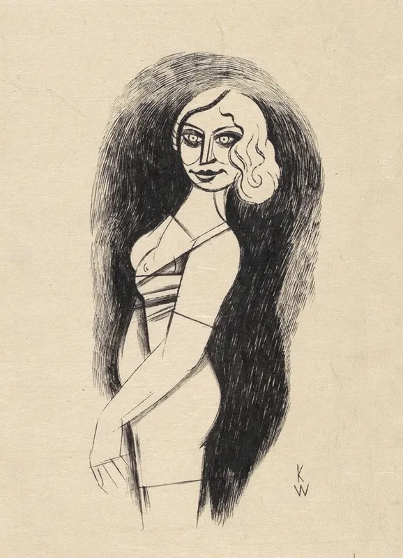Ohne Titel Frauenfigur Iii