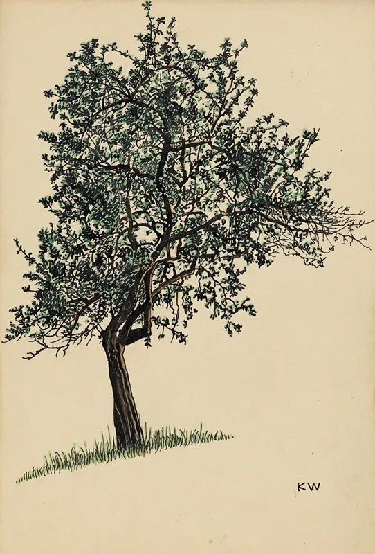 Ohne Titel Laubbaum 2