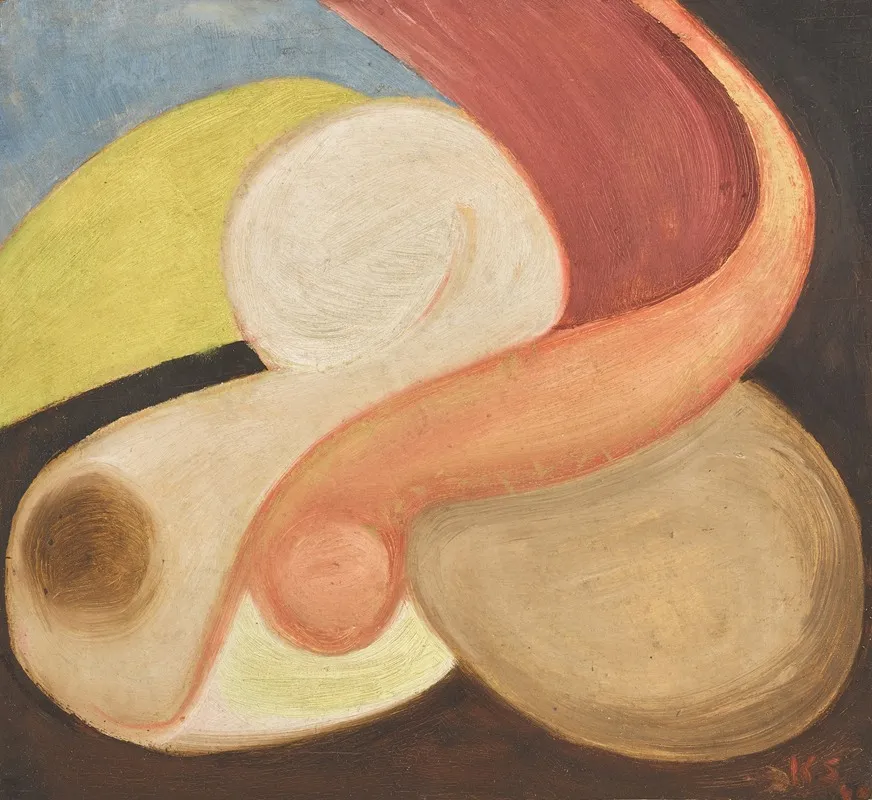 Ohne Titel Thirlmere by Kurt Schwitters - Canvas Print