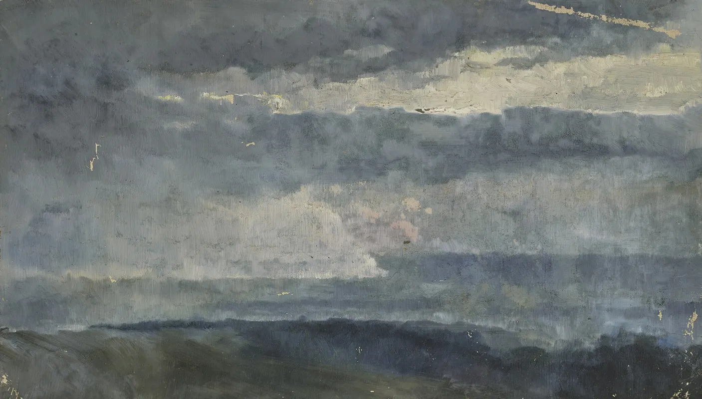Oil Study Clouds
