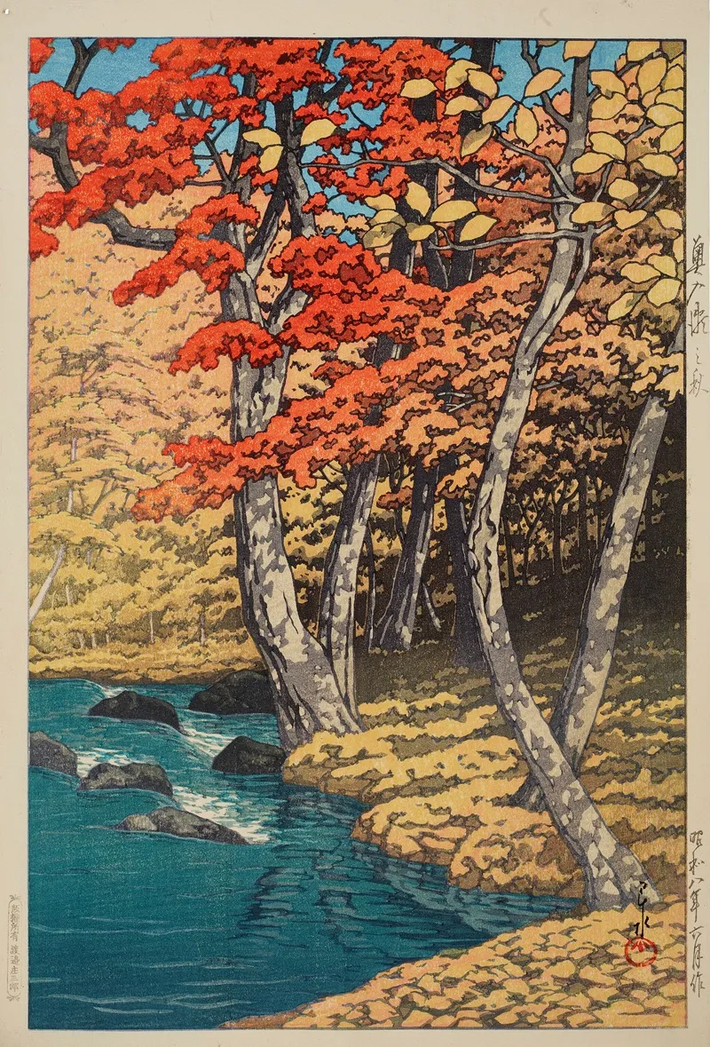 Oirase No Aki Autumn At Oirase