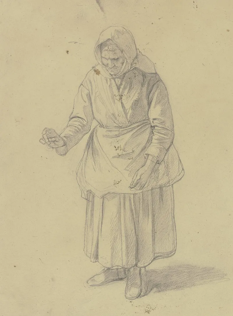 Old Farmer Woman