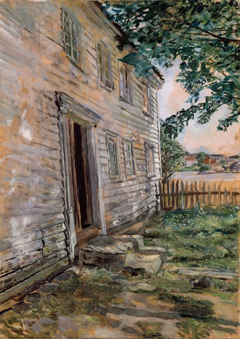 Old House At Brekkesto